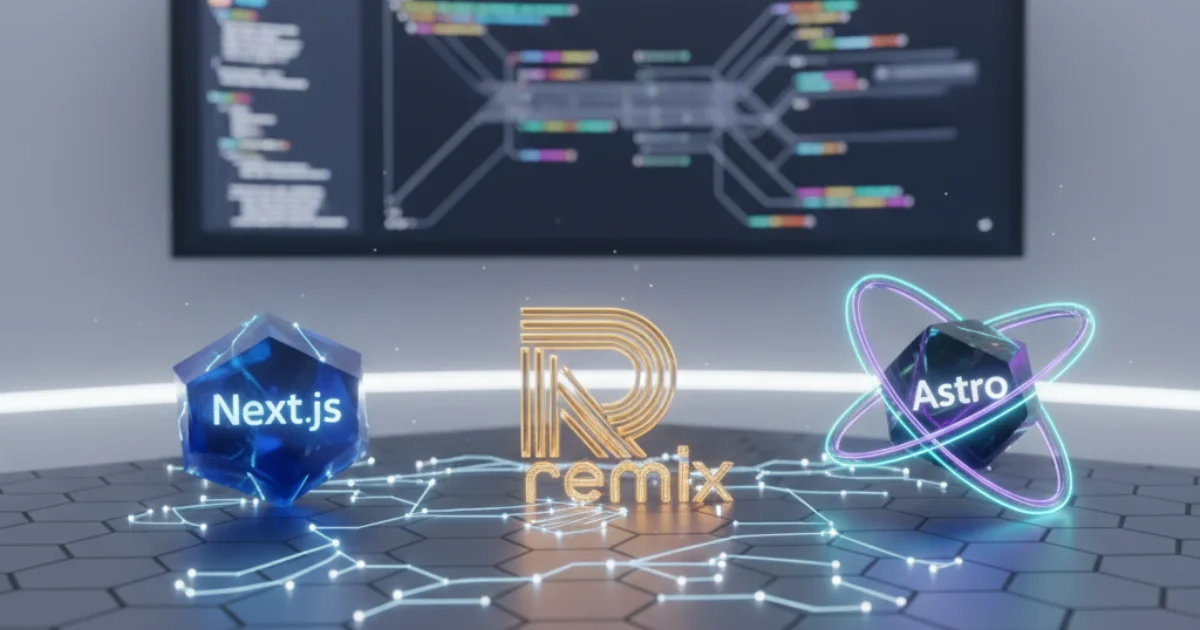 Next.js 14 vs Remix vs Astro徹底比較！2024年に学ぶべきフロントエンドフレームワークの選び方
